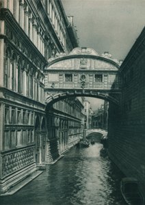 Ponte dei Sospiri, Venezia, Italia, 1927 da Eugen Poppel