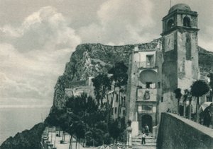 Chiesa sulla riva, Capri, Italia da Eugen Poppel