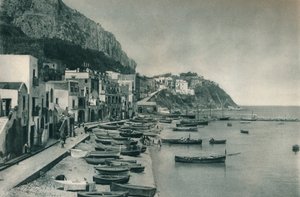 Marina Grande, Capri, Italia, 1927 da Eugen Poppel