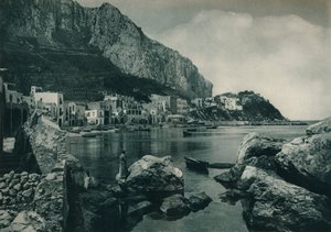 Marina Grande, Capri, Italia, 1927 da Eugen Poppel