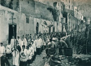 Processione, Capri, Italia, 1927