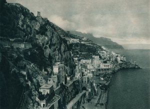Veduta di Amalfi, Italia, 1927 da Eugen Poppel
