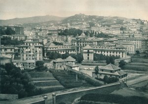 Veduta di Genova, Italia, 1927 da Eugen Poppel