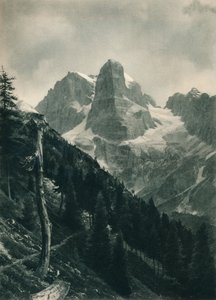 Veduta del Gruppo di Brenta, Madonna di Campiglio, Dolomiti, Italia