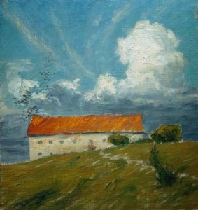 Il vecchio castello, Schizzo da Eugen Prinz von Schweden