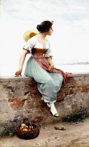 Un momento pensieroso, 1896