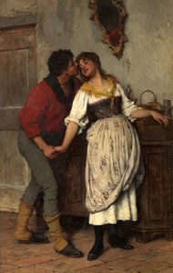 Accettato, 1887 da Eugen von Blaas