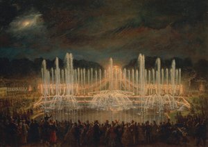 Notturno a Versailles da Eugene Louis Lami