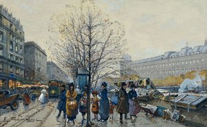 Quai Malaquais, Parigi da Eugene Galien Laloue