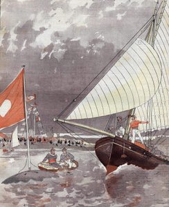 Regate a Le Havre nel 1892, basato sull