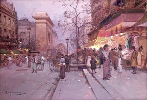 La Porte St. Denis da Eugene 1854 1941 Galien Laloue