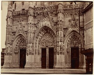 Abbeville, Saint-Vulfran da Eugène Atget