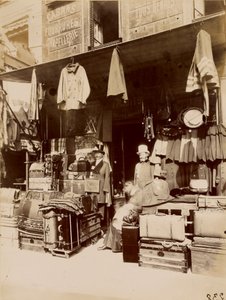 Negozio - Rue du Petit Thomas da Eugène Atget