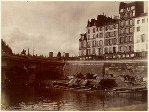 Angolo del Pont Neuf da Eugène Atget