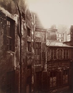 Cortile a Rouen da Eugène Atget