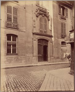 Presbiterio di Saint-Merri, rue de la Verrerie da Eugène Atget