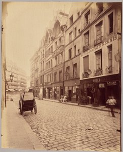 Rue Galande da Eugène Atget