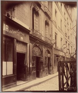 [Rue de la Parcheminerie] da Eugène Atget