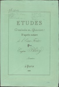 Studi disegnati e incisi dal vero da Eugene Bléry