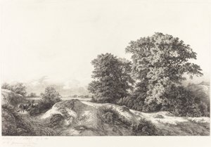 Querce nella Vaux de Cernay da Eugene Bléry