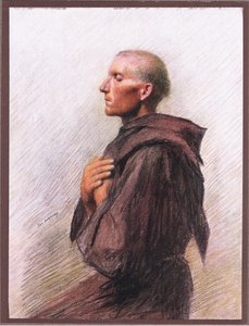 Frate Burnard di Quintavelle da Eugene Burnand