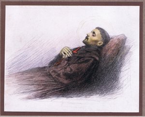 San Francesco sul letto di morte