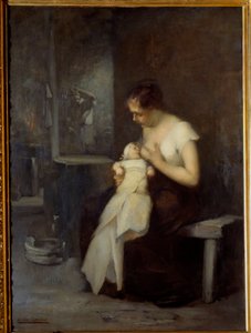Donna che allatta