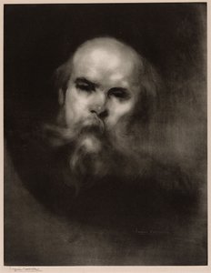 Ritratto di Paul Verlaine da Eugène Carrière