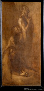 Ricordo di Lourdes Pellegrini in preghiera da Eugène Carrière