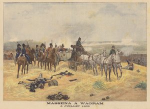 Il Maresciallo Massena alla Battaglia di Wagram, 6 luglio 1809