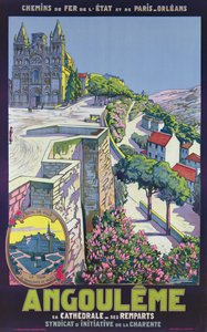Poster pubblicitario di Angouleme