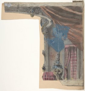 Progetto per un set scenico all
