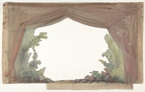 Progetto per un set scenico all