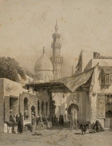 Moschea di Aboulala a Boulaq da Eugene Ciceri