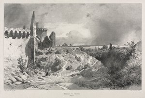 Viaggi pittoreschi e romantici nella vecchia Francia. Bretagna: Castello di Susinio