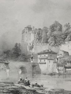 Viaggi Pittoreschi e Romantici nella Vecchia Francia. Bretagna: Castello di Clisson