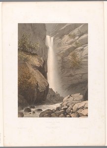 Vista sulla cascata del Dard