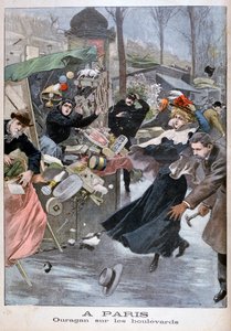 Uragano sui boulevard, Parigi