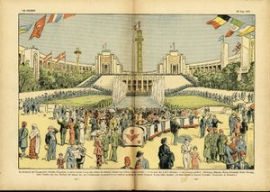 Illustrazione di Eugene Damblans (1865-1945) in Le Pelerin da Eugene Damblans