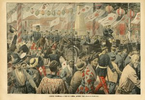 Illustrazione di Eugene Damblans (1865-1945) in Le Pelerin, 05/11/05 - L