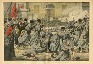 Illustrazione di Eugene Damblans (1865-1945) in The Pelerin da Eugene Damblans