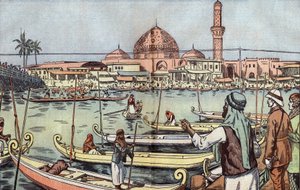 Mada Ashar, illustrazione di Damblans dal giornale francese "Le Pelerin" gennaio 29