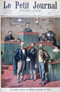 Il nuovo consiglio comunale di Parigi, 1900 da Eugene Damblans