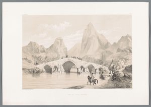 Ponte Pol-e Dokhtar da Eugene Flandin