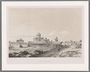 Imamzadeh di Hussein a Qazvin (paesaggi persiani, Persia moderna)