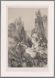 Gola della montagna Kuh-e Pir Zan in Iran