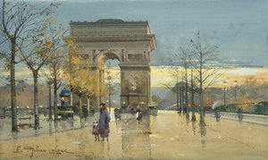 Arco di Trionfo da Eugene Galien Laloue