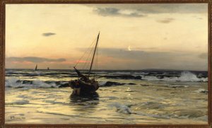 Tramonto sul mare