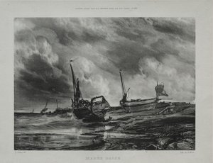 Bassa marea da Eugene Isabey