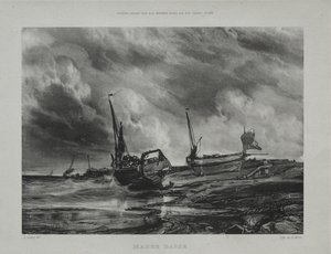 Bassa marea da Eugene Isabey